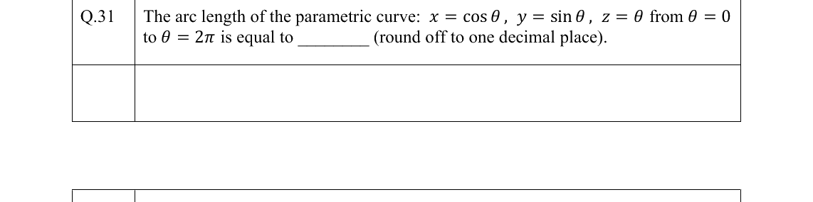 GATE 2022 AE question 31