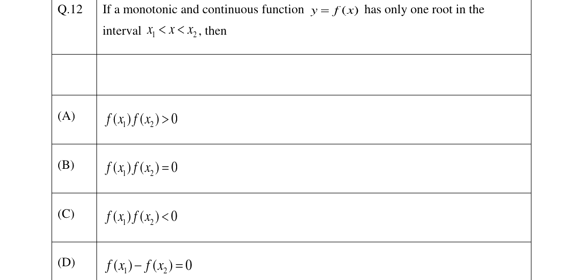 GATE 2023 AE question 12