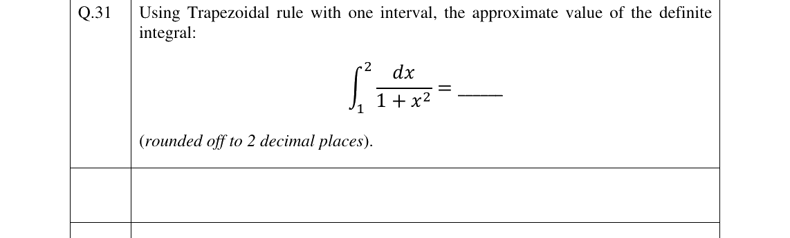 GATE 2024 AE question 31