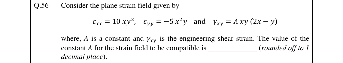 GATE 2024 AE question 56
