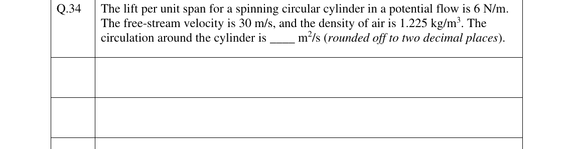 GATE 2025 AE question 34