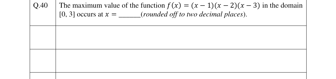 GATE 2025 AE question 40