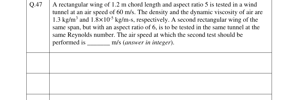 GATE 2025 AE question 47