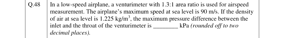 GATE 2025 AE question 48
