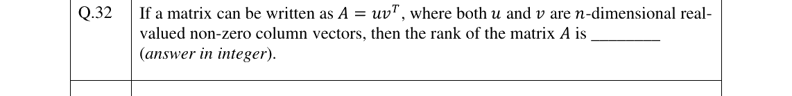 GATE 2026 AE question 32