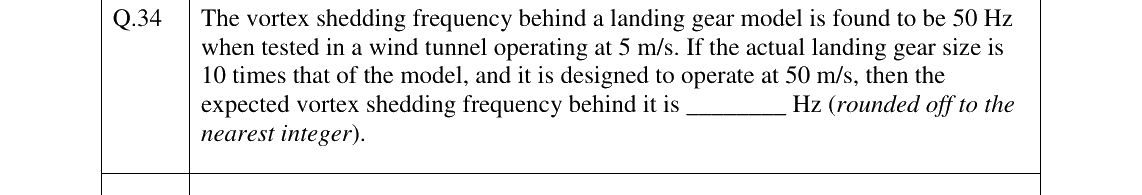 GATE 2026 AE question 34