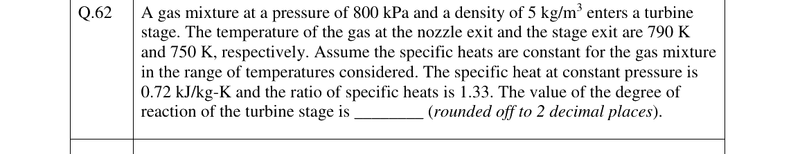 GATE 2026 AE question 62