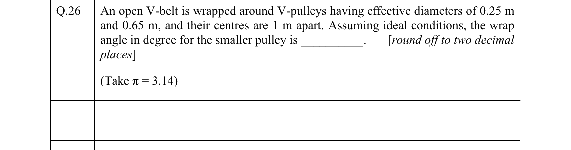 GATE 2022 AG question 26