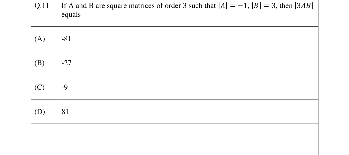 GATE 2023 AG question 11