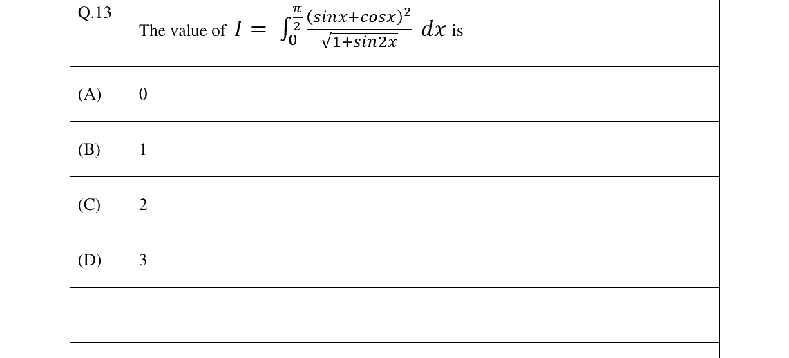 GATE 2023 AG question 13