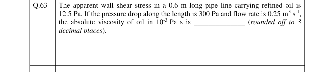 GATE 2023 AG question 63