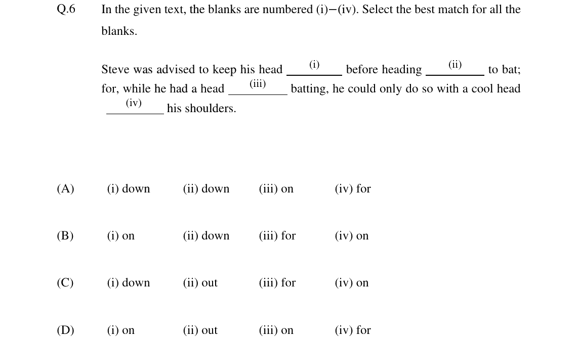 GATE 2024 AG question 6