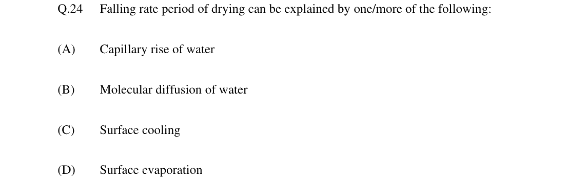 GATE 2024 AG question 24