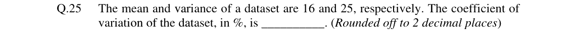 GATE 2024 AG question 25