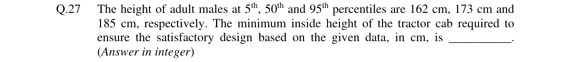 GATE 2024 AG question 27