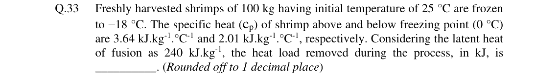 GATE 2024 AG question 33