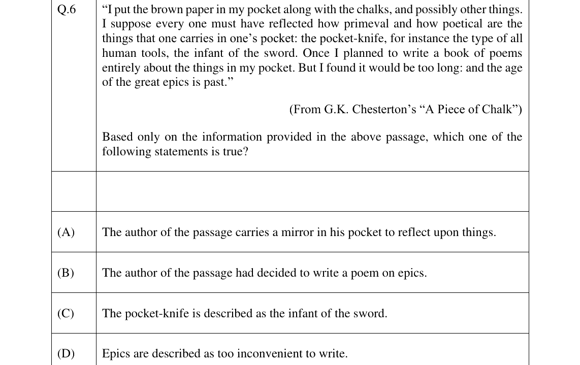 GATE 2025 AG question 6