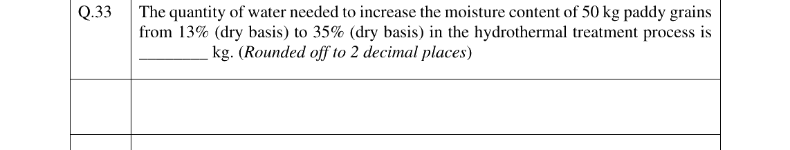 GATE 2025 AG question 33