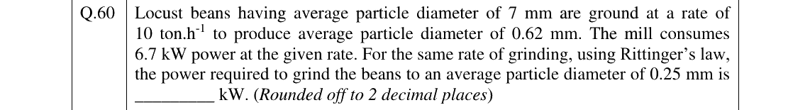 GATE 2025 AG question 60