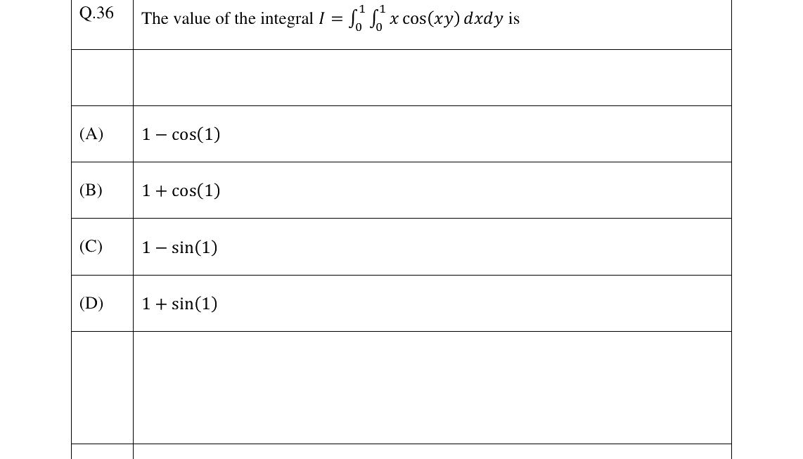 GATE 2026 AG question 36
