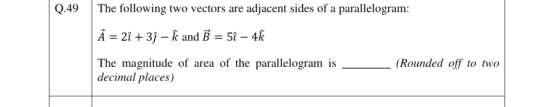 GATE 2026 AG question 49