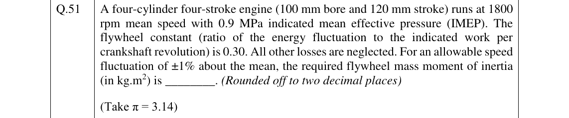 GATE 2026 AG question 51