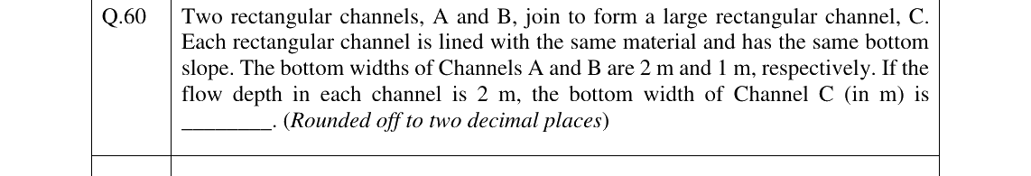 GATE 2026 AG question 60