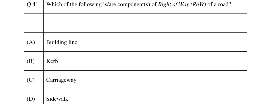 GATE 2024 AR question 41