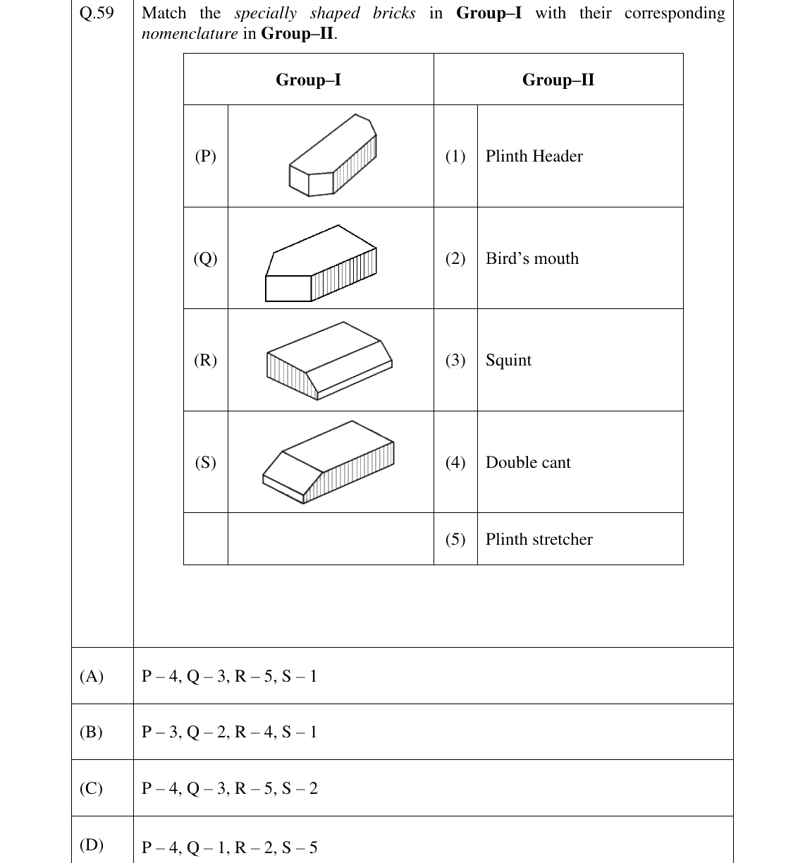 GATE 2024 AR question 59