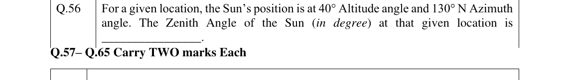 GATE 2025 AR question 56