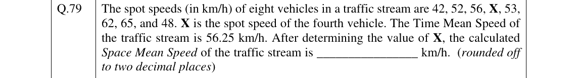 GATE 2025 AR question 79