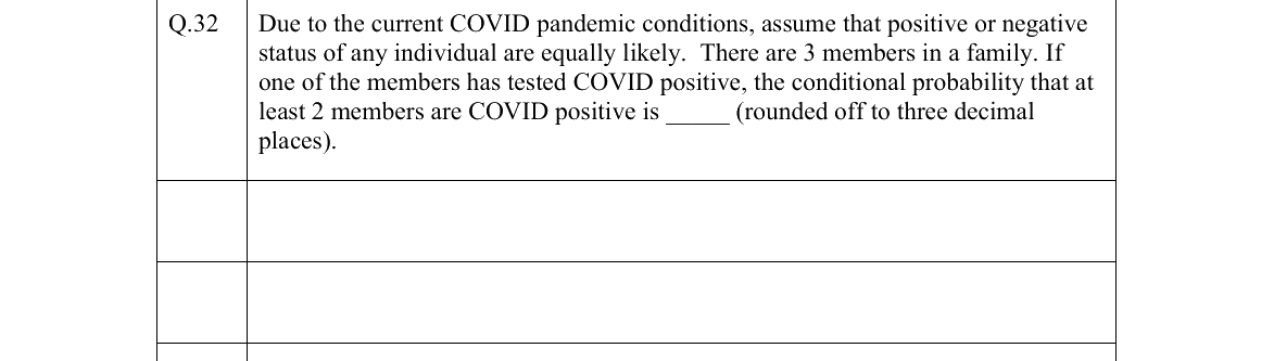 GATE 2022 BM question 32