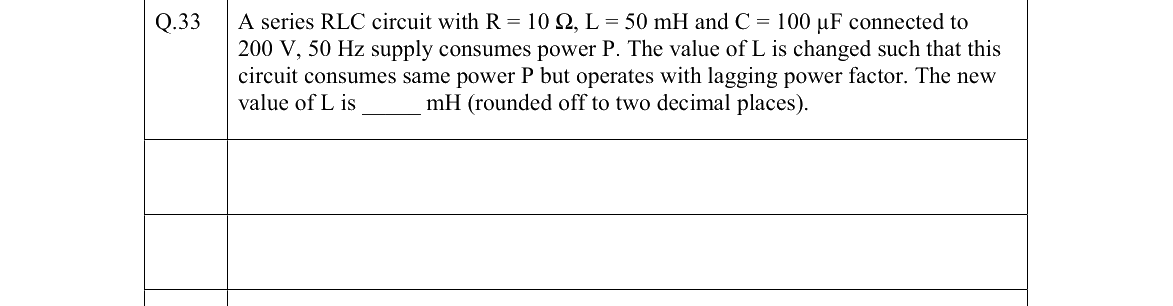 GATE 2022 BM question 33