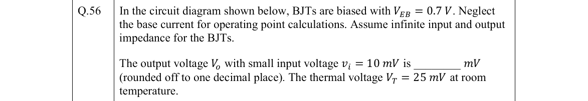 GATE 2022 BM question 56