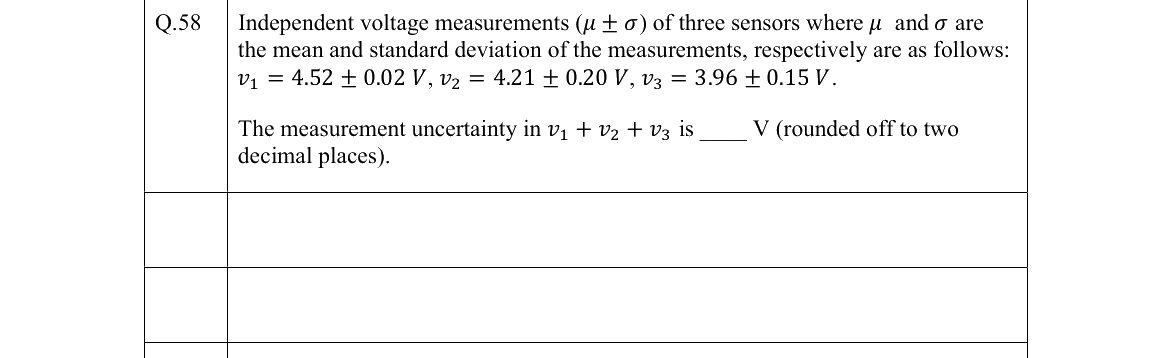 GATE 2022 BM question 58