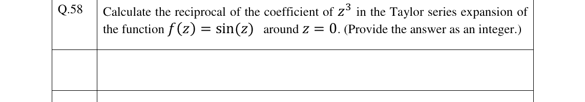 GATE 2023 BM question 58