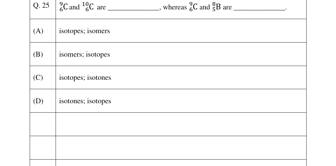 GATE 2025 BM question 25