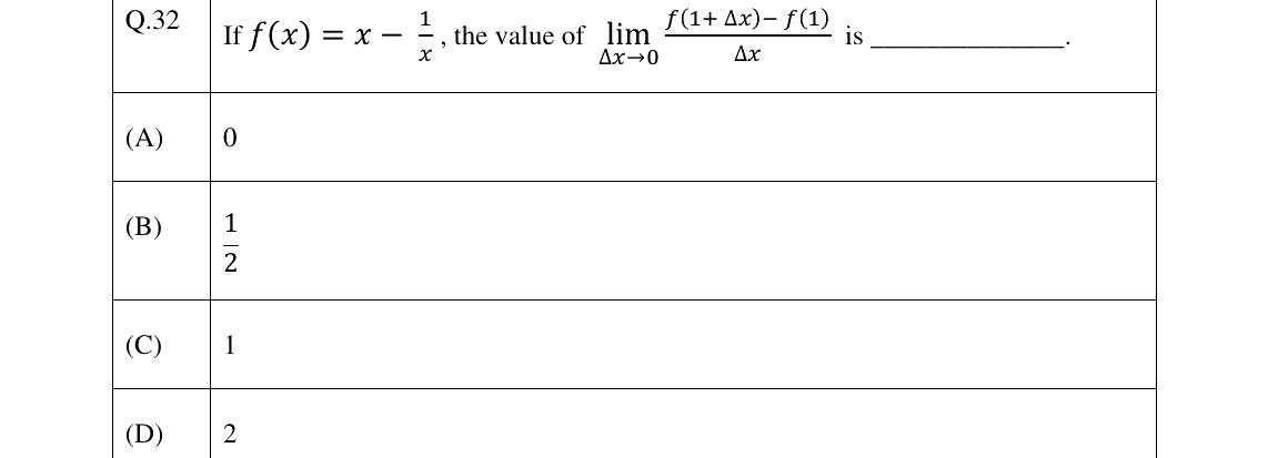 GATE 2025 BM question 32