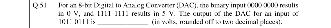 GATE 2025 BM question 51
