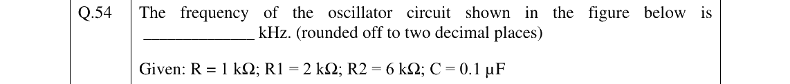 GATE 2025 BM question 54