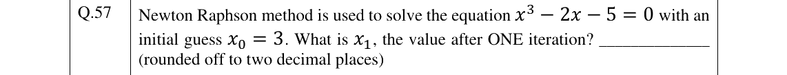 GATE 2025 BM question 57