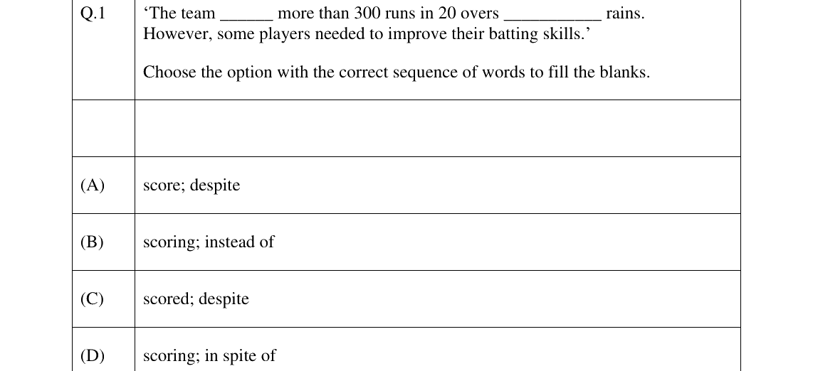 GATE 2026 BM question 1