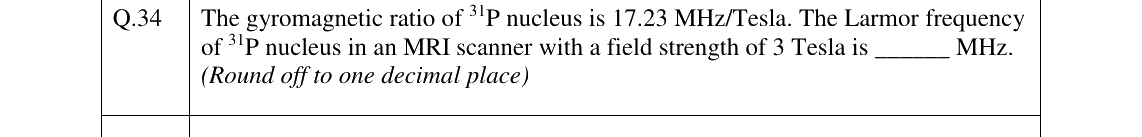GATE 2026 BM question 34