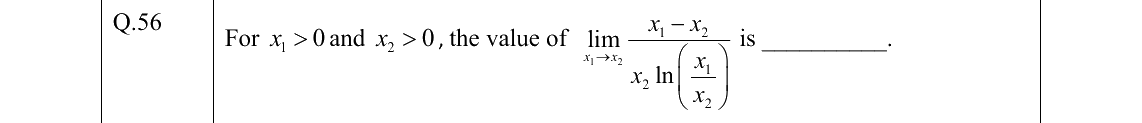 GATE 2022 BT question 56