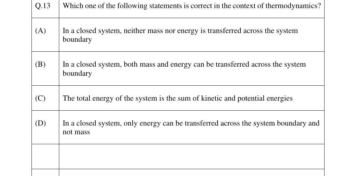 GATE 2024 BT question 13