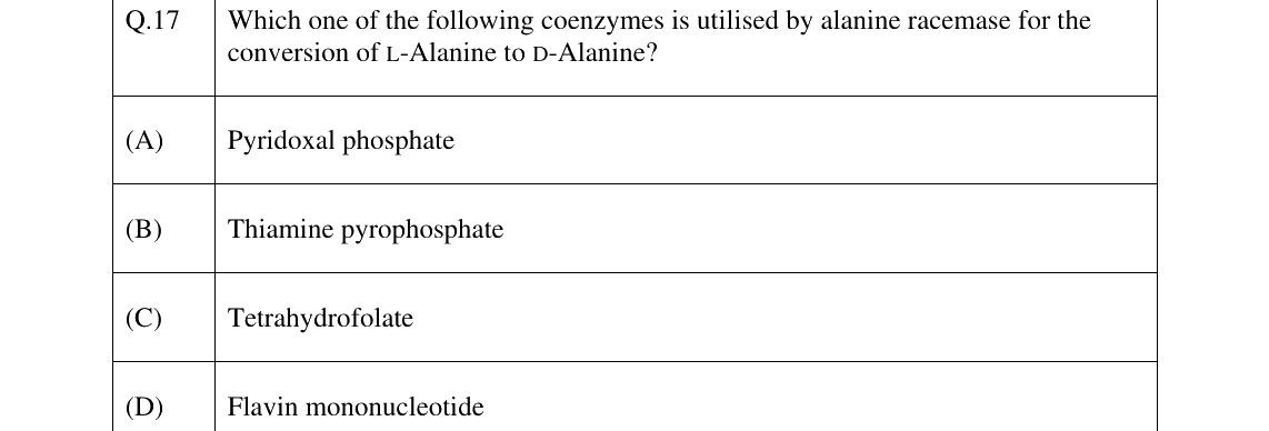 GATE 2025 BT question 17