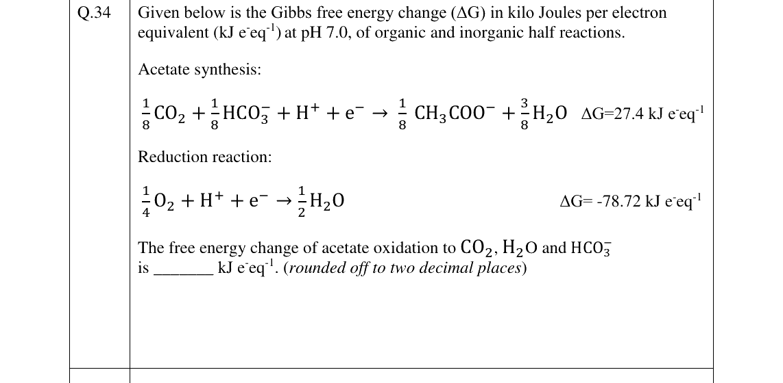 GATE 2026 BT question 34
