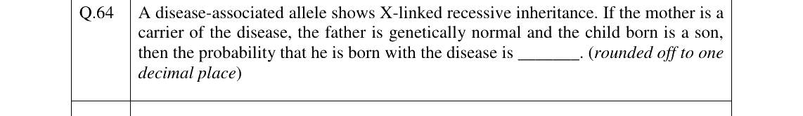 GATE 2026 BT question 64