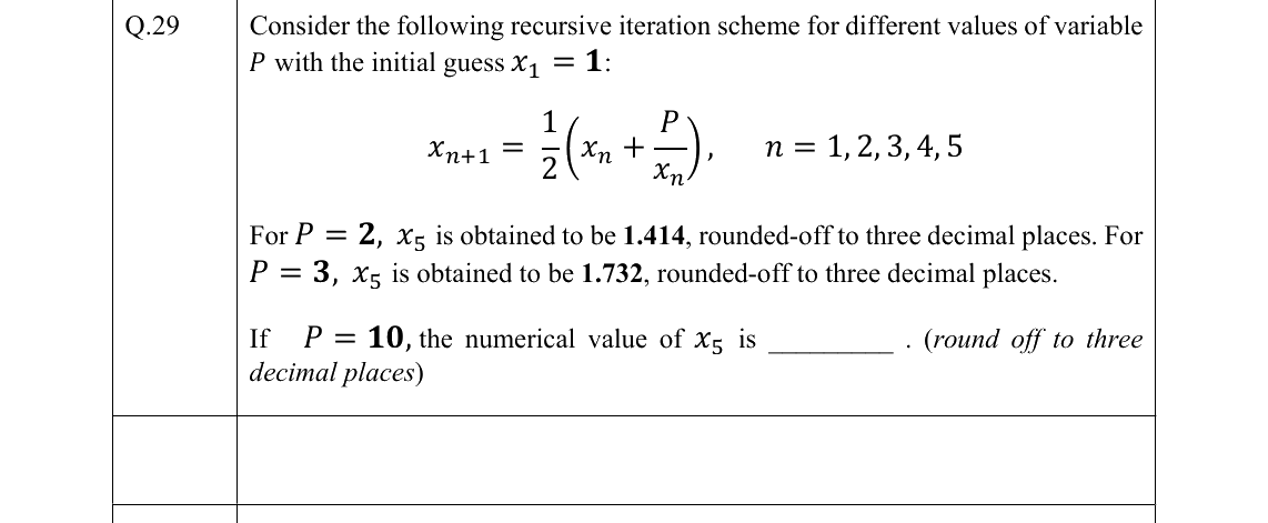 GATE 2022 CE question 29