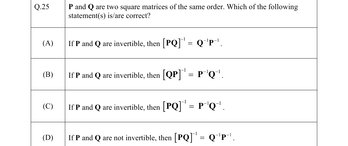 GATE 2022 CE question 25